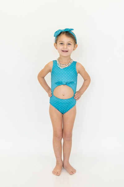 Trikini niña Polka Dot