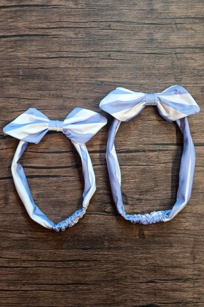 Diadema MUJER Rayas Lila