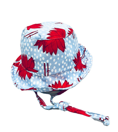 Gorrito Unisex Flores Rojas