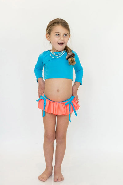 Surf bikini Niña Neon